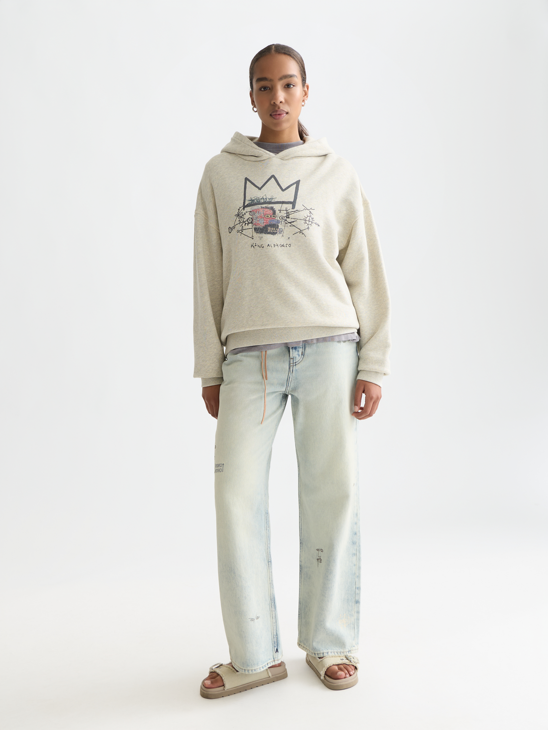 Scotch & Soda x Basquiat Washed Artwork T-Shirt