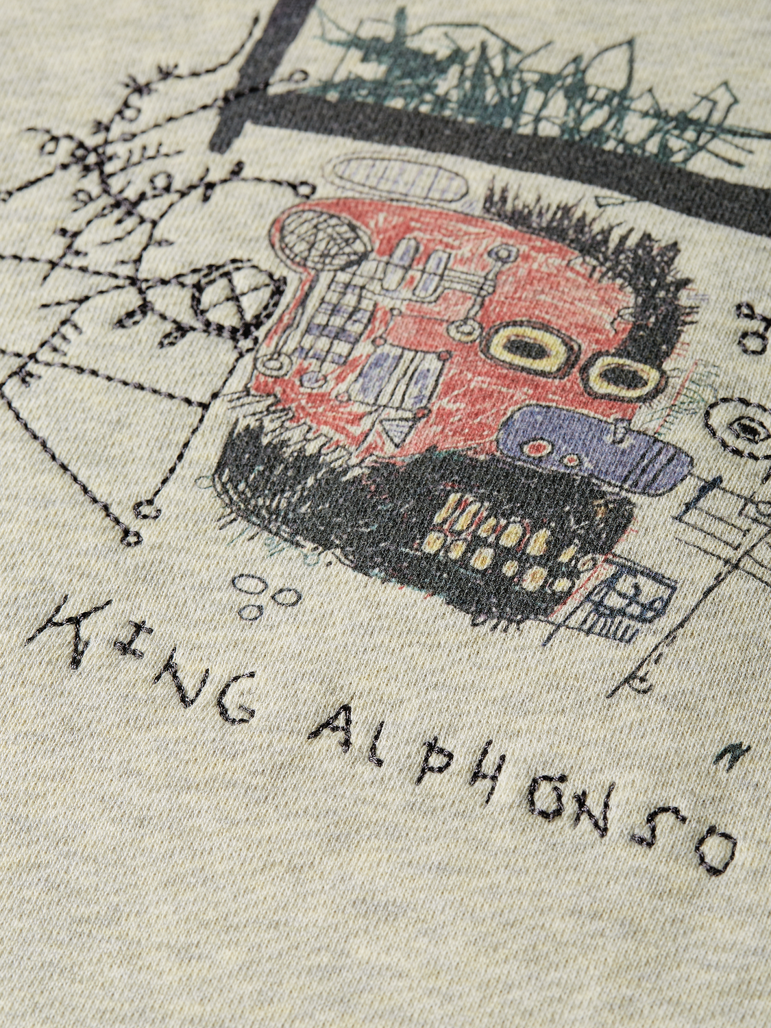 Scotch & Soda x Basquiat Washed Artwork T-Shirt