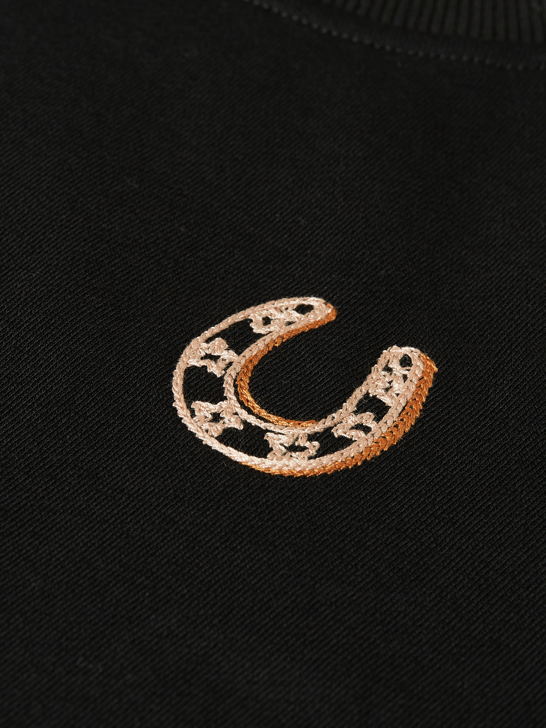 Embroidered sweatshirt