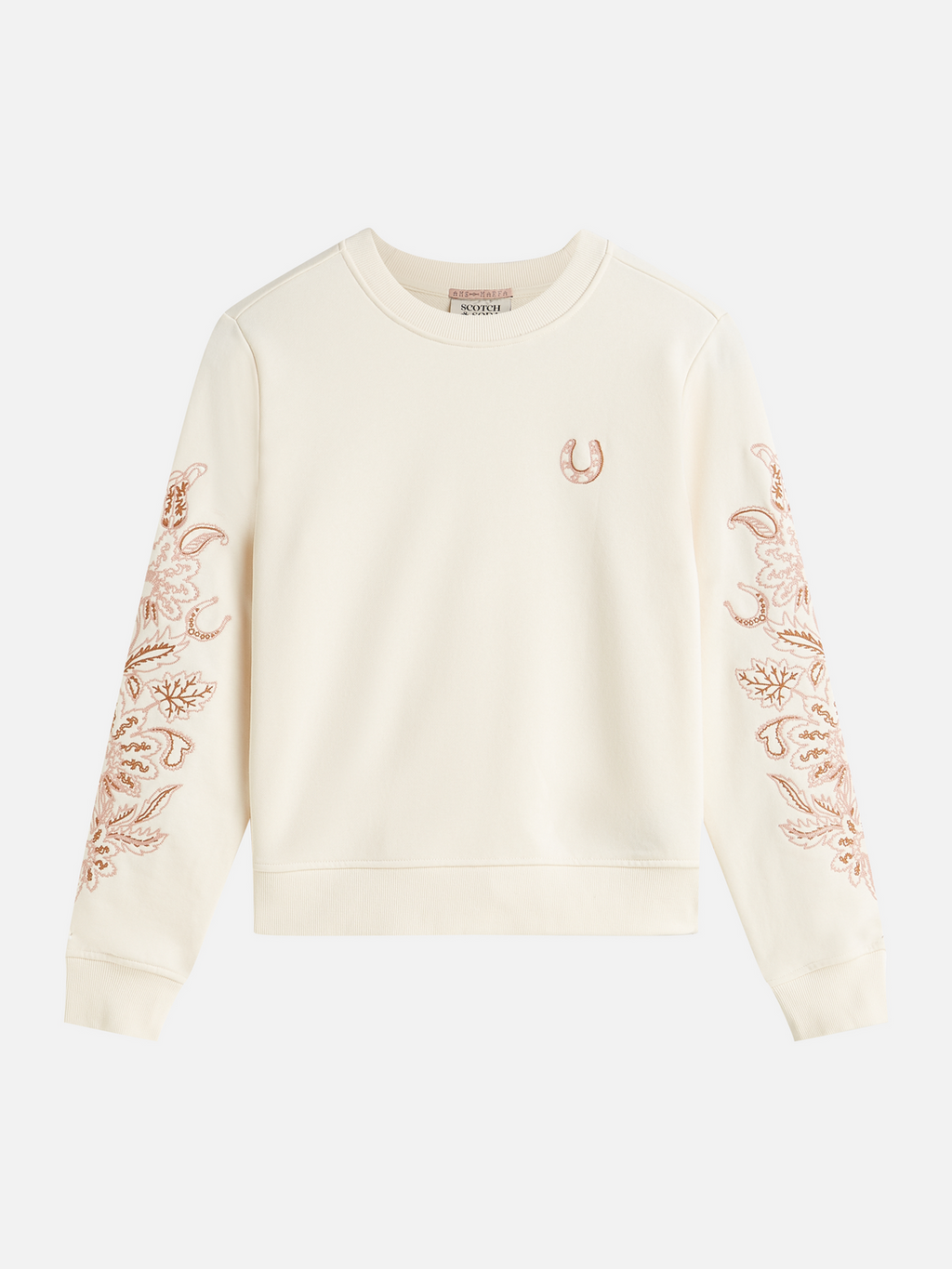 Embroidered sweatshirt