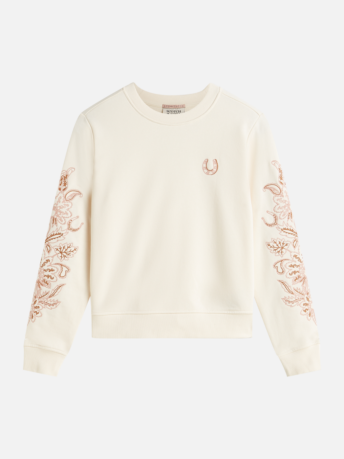 Embroidered sweatshirt