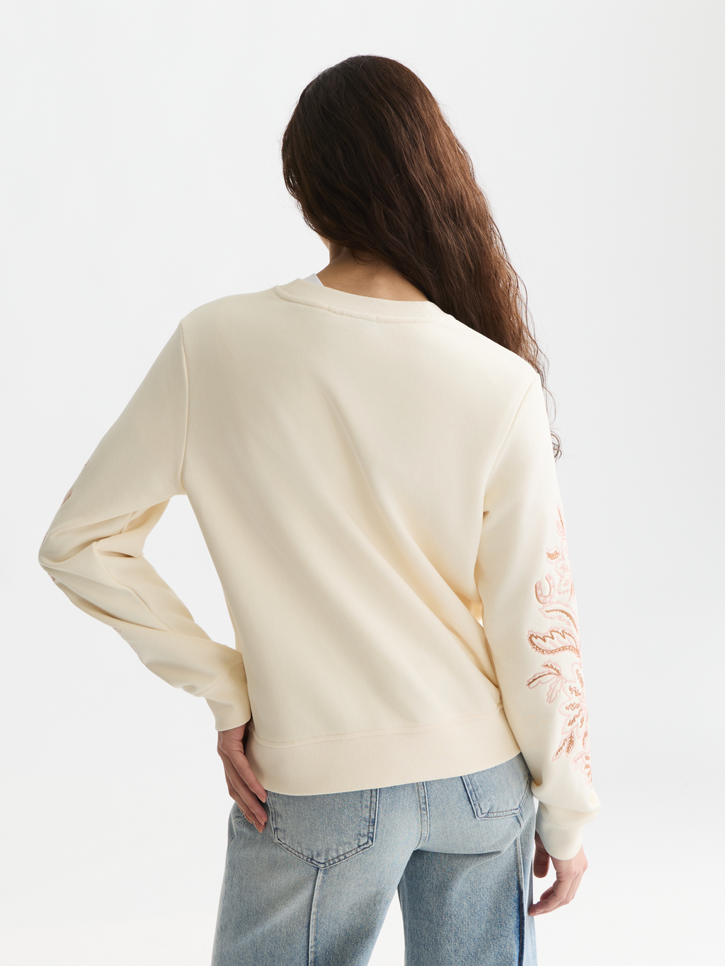 Embroidered sweatshirt