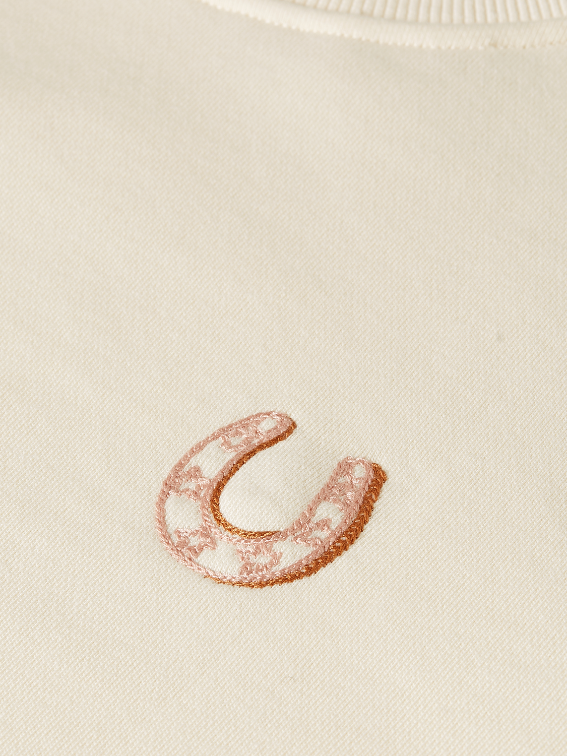Embroidered sweatshirt