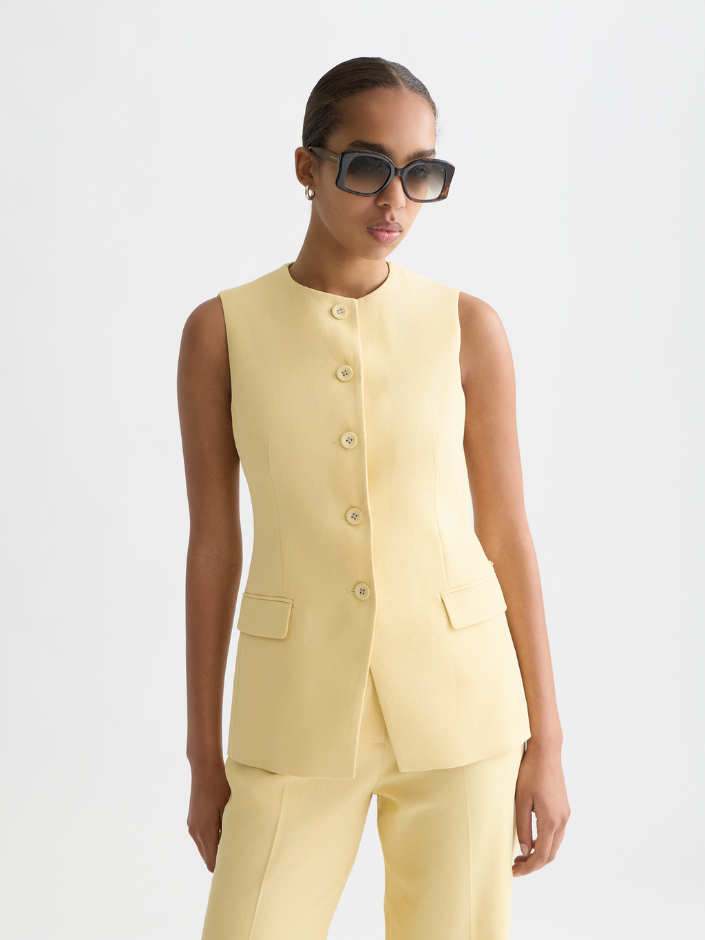 Tailored gilet