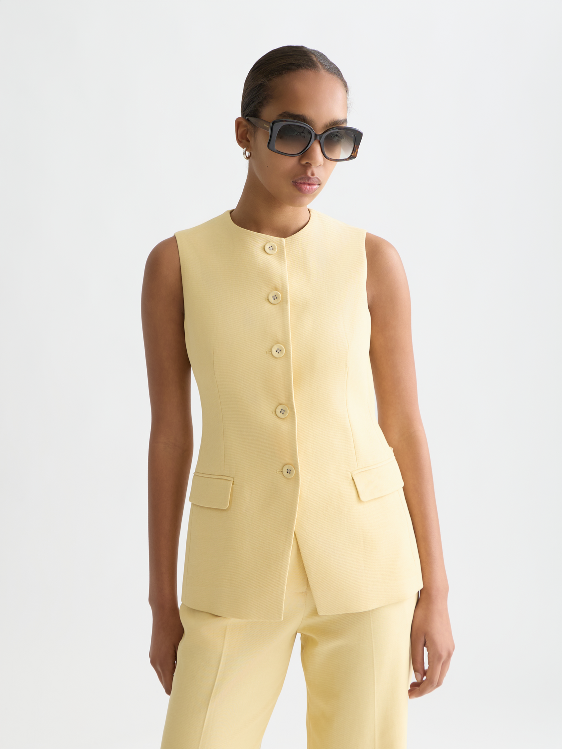 Tailored gilet