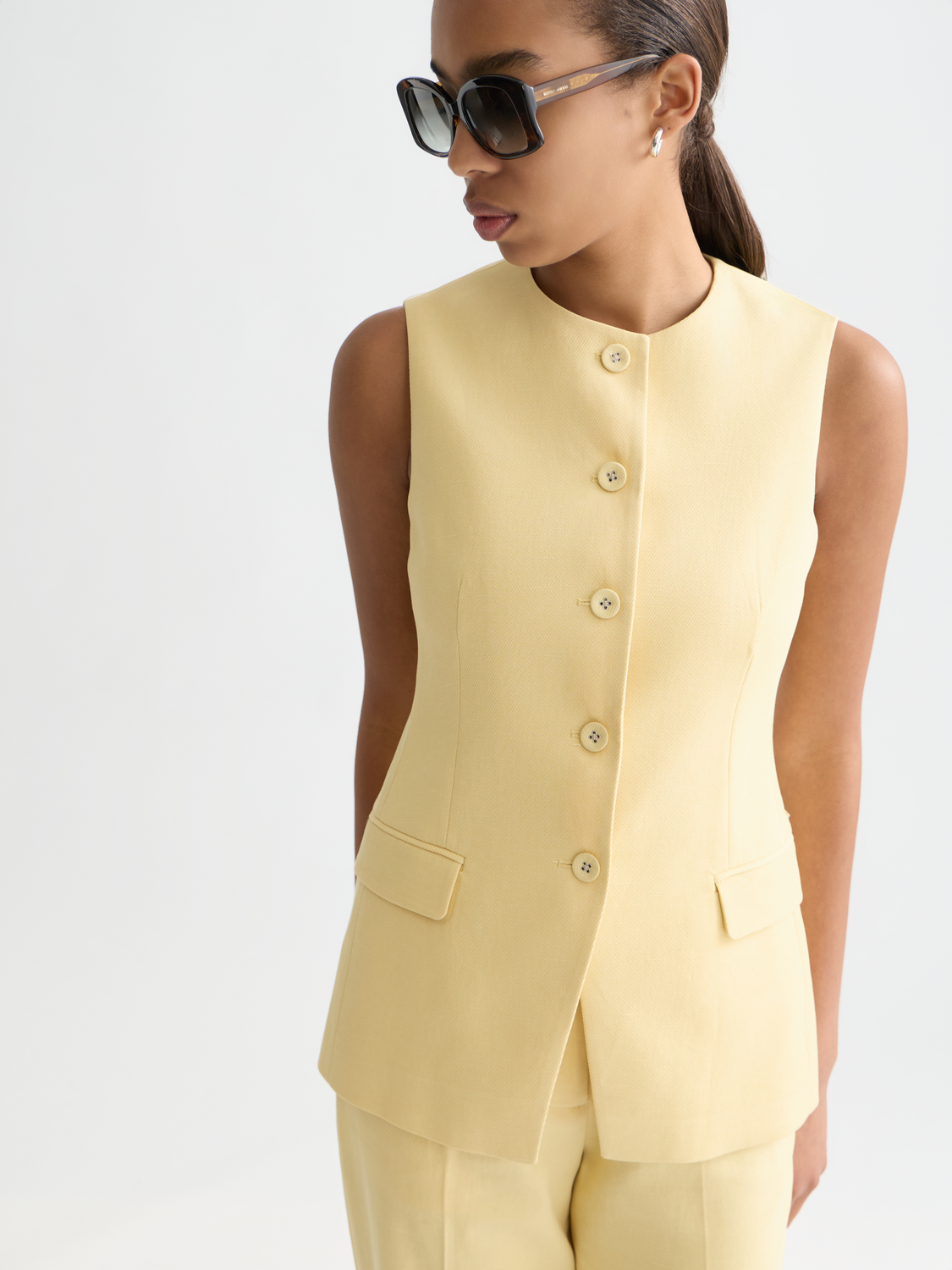 Tailored gilet