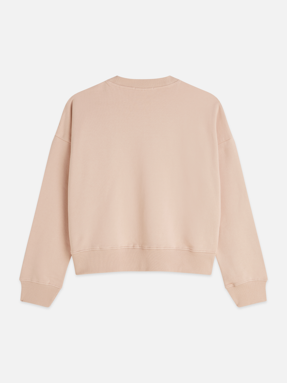Embroidered logo relaxed sweatshirt