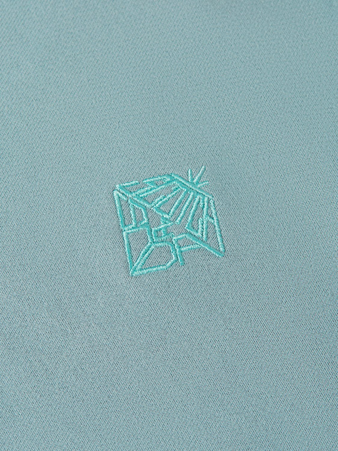 Embroidered logo relaxed sweatshirt