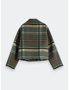 Boxy Shirt Jacket detail shot showing fabric and craftsmanship by Scotch & Soda