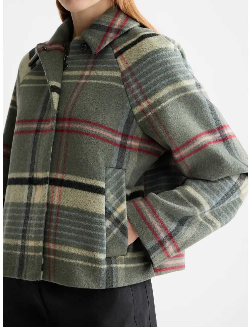 Boxy Shirt Jacket detail view by Scotch & Soda