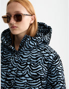 Hooded Puffer Jacket detail shot showing fabric and craftsmanship by Scotch & Soda