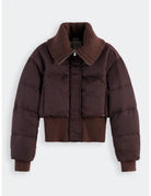 Aviator Collar Puffer flat lay front view by Scotch & Soda