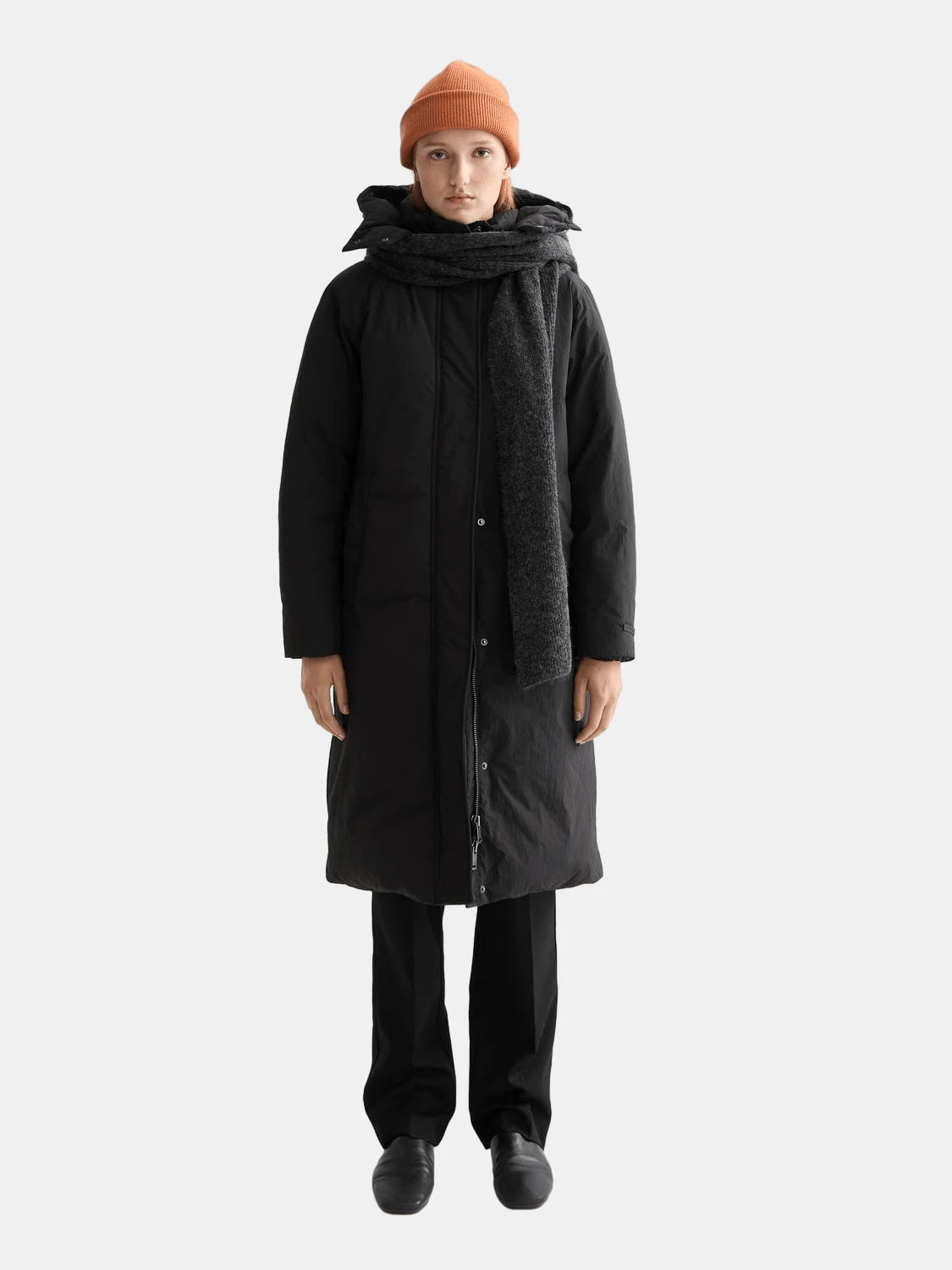 Clean Longline Puffer - Scotch & Soda