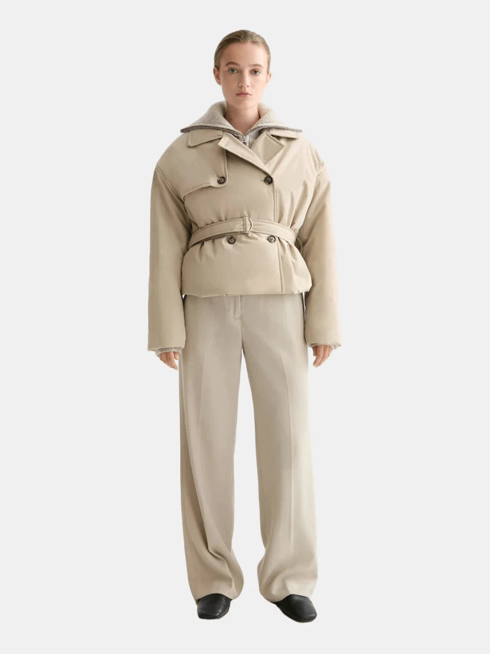 Lightweight Padded Poplin Trench - Scotch & Soda