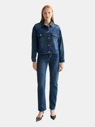 Cropped Denim Jacket — Let It Rain 750 Year Celebration - Scotch & Soda