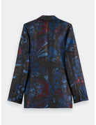 Jacquard Blazer Pheasant flat lay back view by Scotch & Soda