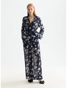 Festive Pyjama Blazer full model shot showing overall fit by Scotch & Soda