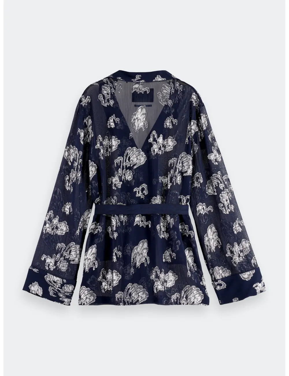 Festive Pyjama Blazer flat lay front view by Scotch & Soda