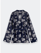 Festive Pyjama Blazer flat lay front view by Scotch & Soda