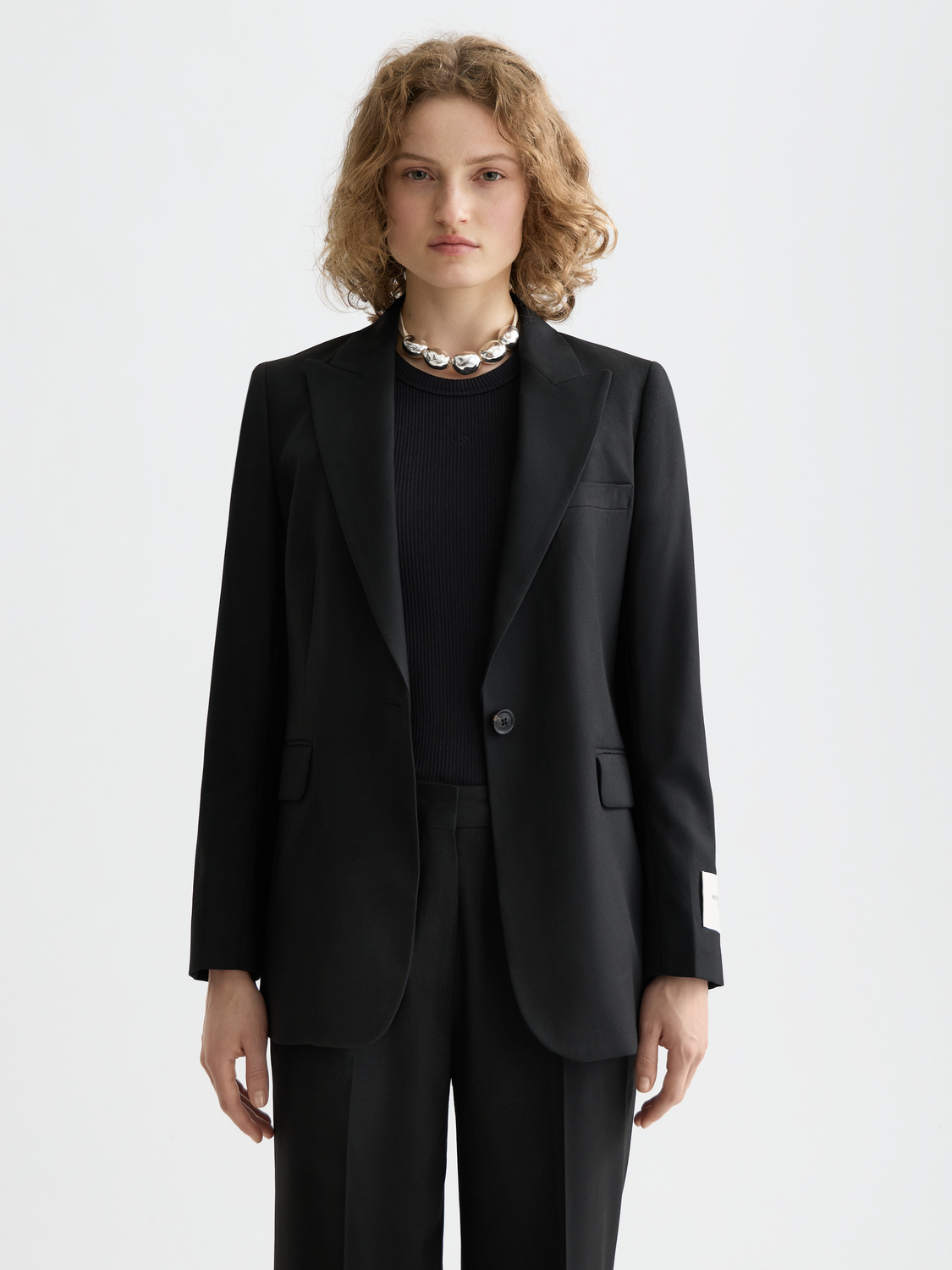 Essentials fitted blazer