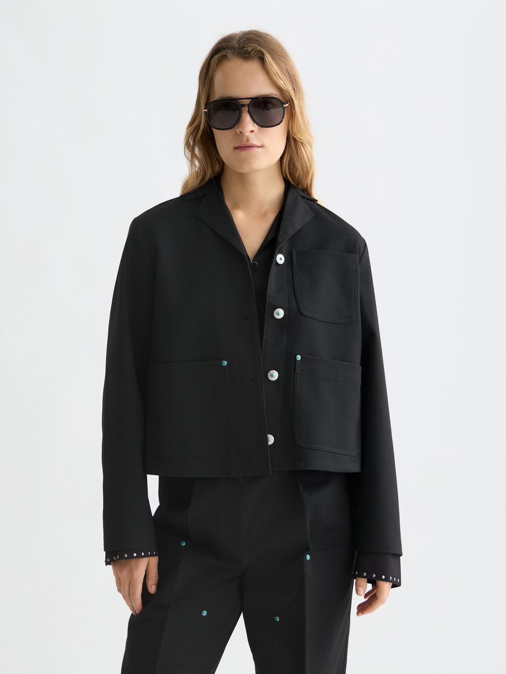 Western trucker jacket
