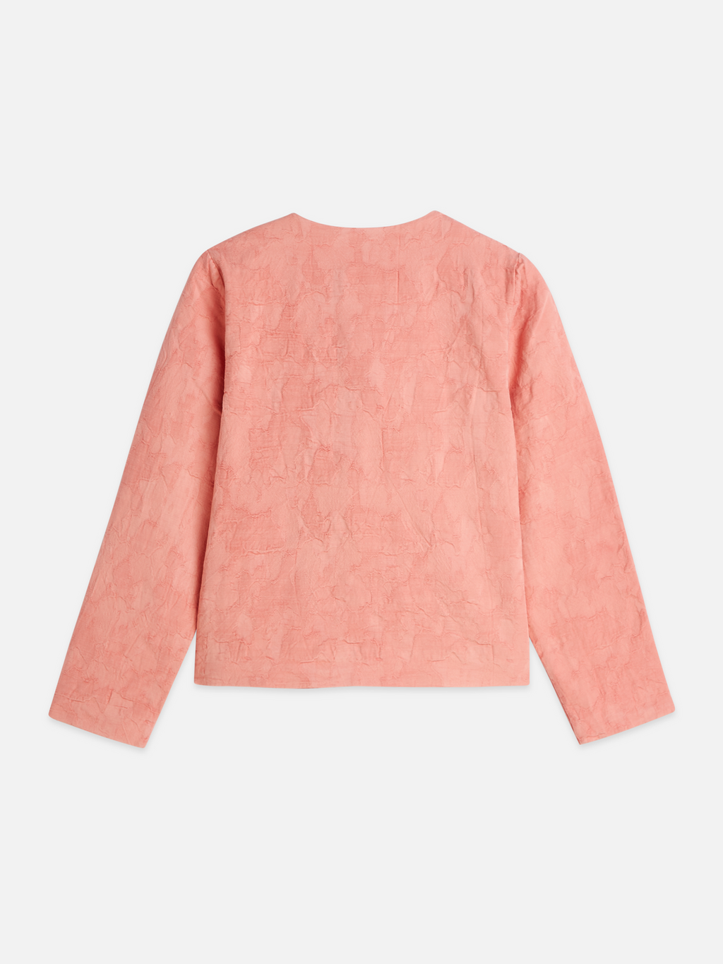 Structured jacquard blazer