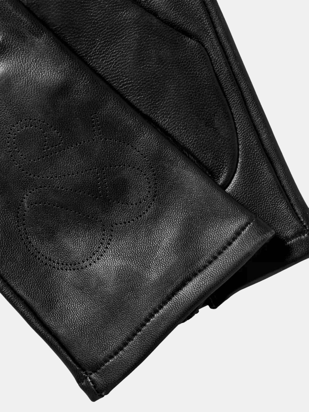 Perforated Leather Gloves alternate angle by Scotch & Soda