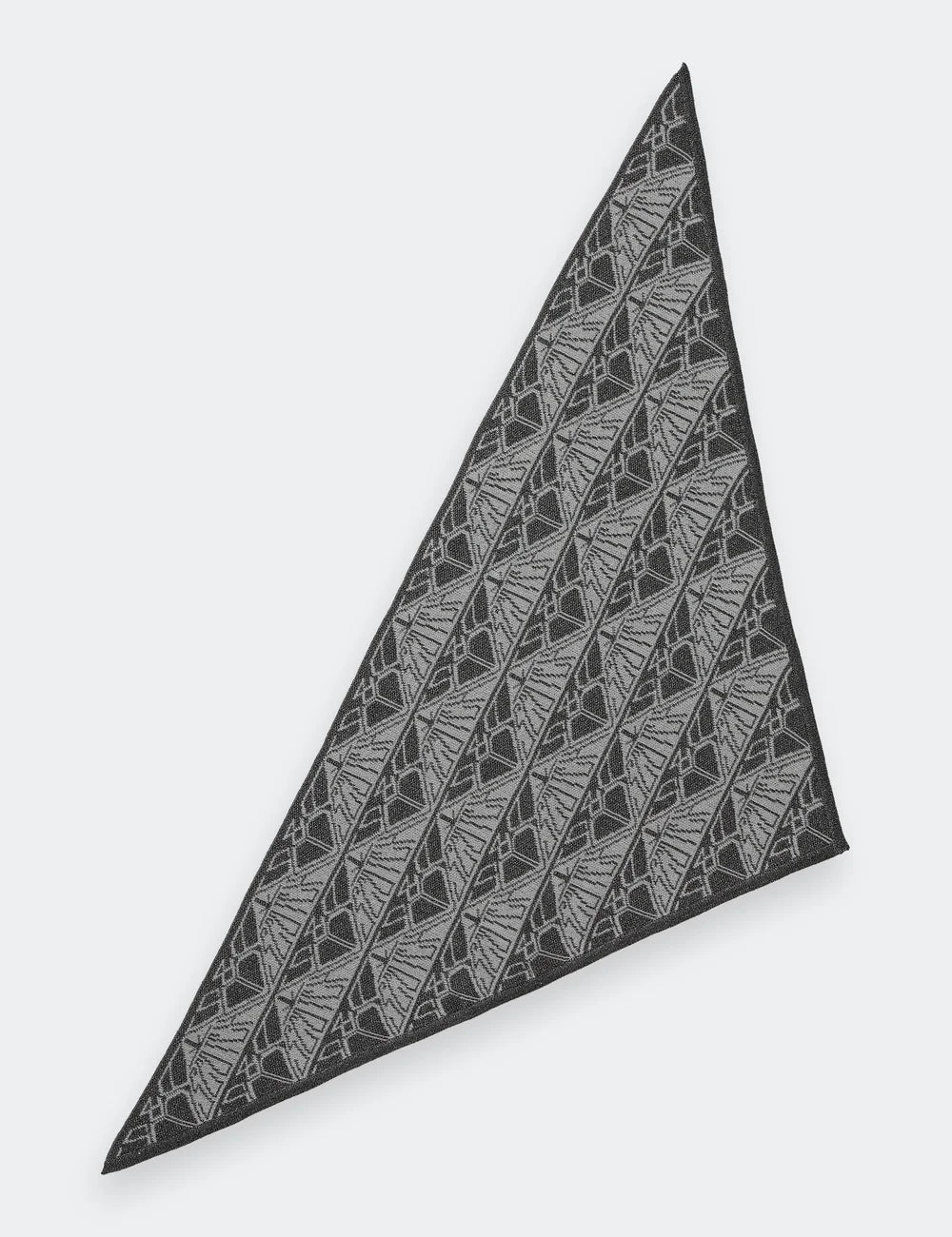 Jacquard Knitted Scarf alternate angle by Scotch & Soda