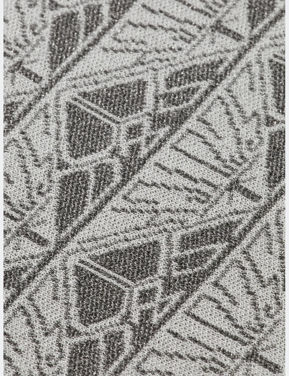 Jacquard Knitted Scarf detail shot by Scotch & Soda