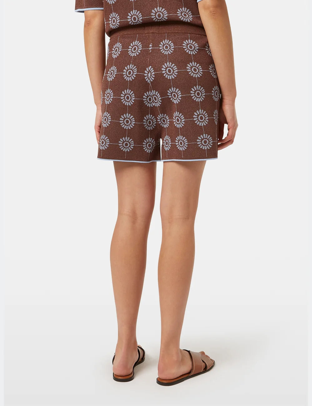 Jacquard Knitted Shorts detail shot showing fabric and craftsmanship by Scotch & Soda