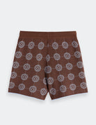 Jacquard Knitted Shorts flat lay back view by Scotch & Soda