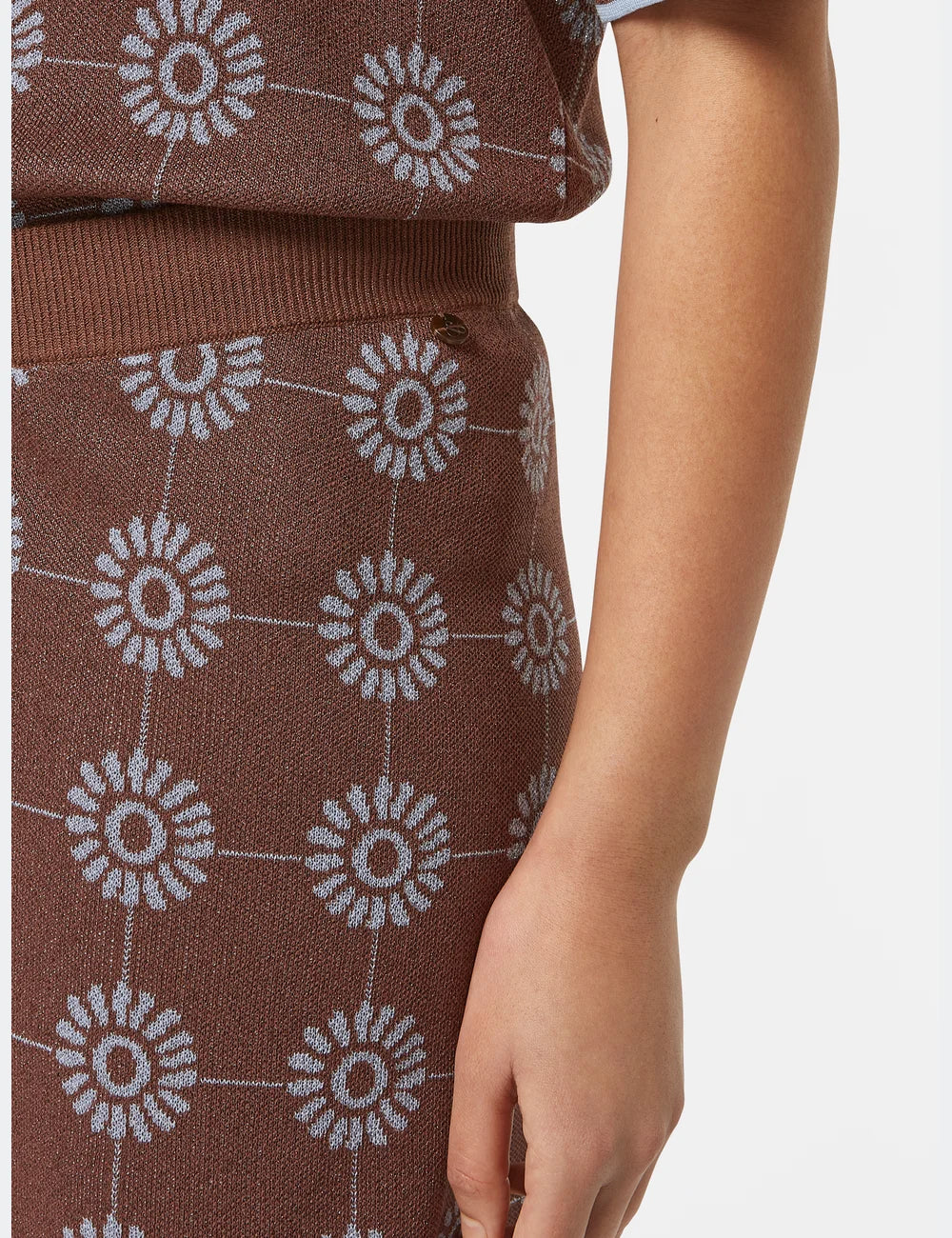 Jacquard Knitted Shorts detail view by Scotch & Soda