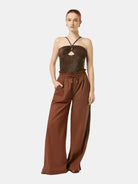 Lurex Swimsuit (Open Brown) - Scotch & Soda