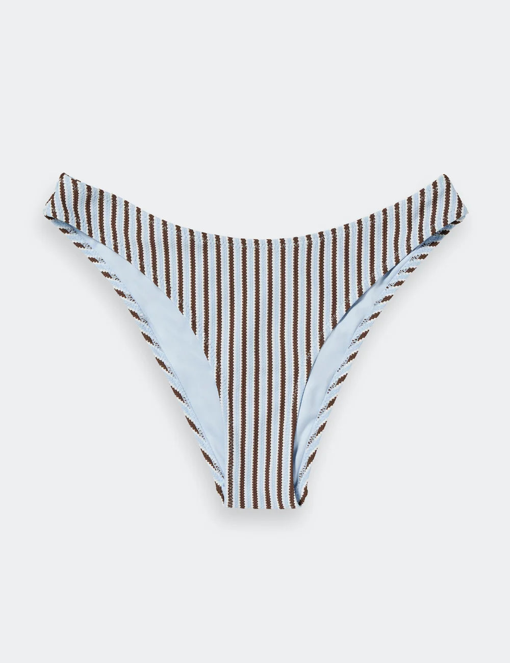 Textured Stripe Bikini flat lay front view by Scotch & Soda
