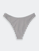 Textured Stripe Bikini close-up on model showing fit and detail by Scotch & Soda