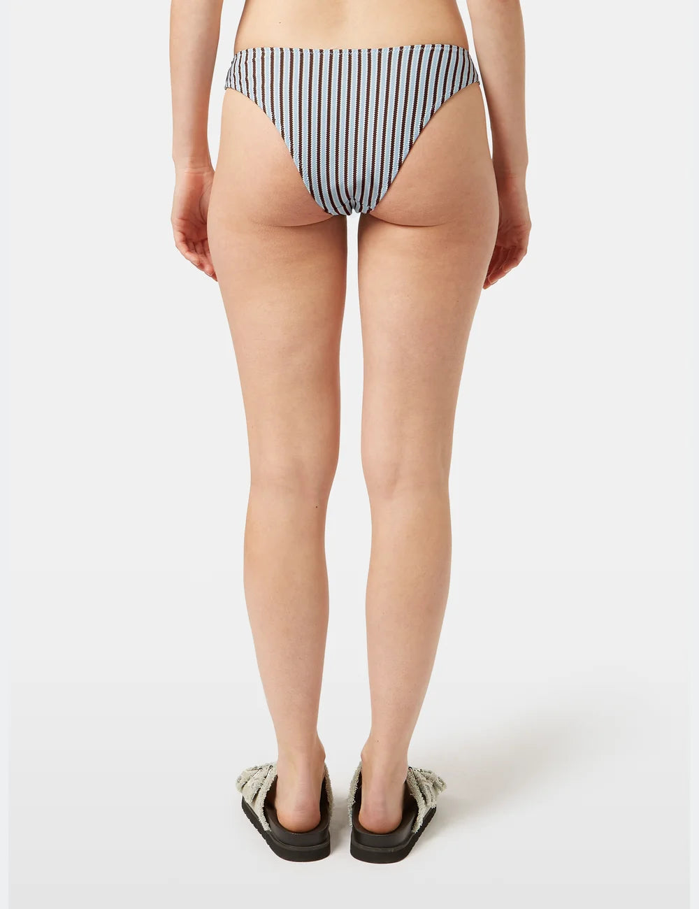 Textured Stripe Bikini detail view by Scotch & Soda