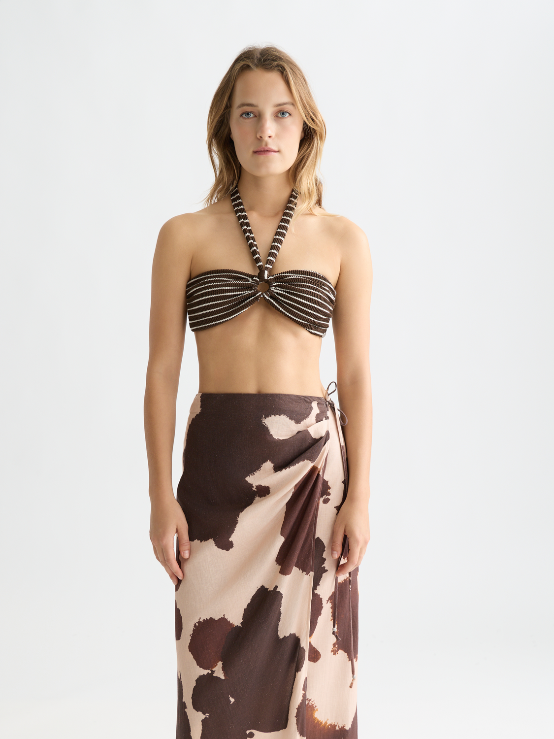 Bandeau bikini top