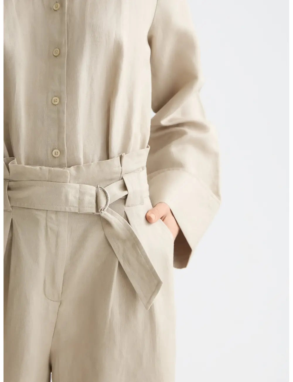 Daisy Jumpsuit Plaza detail view by Scotch & Soda