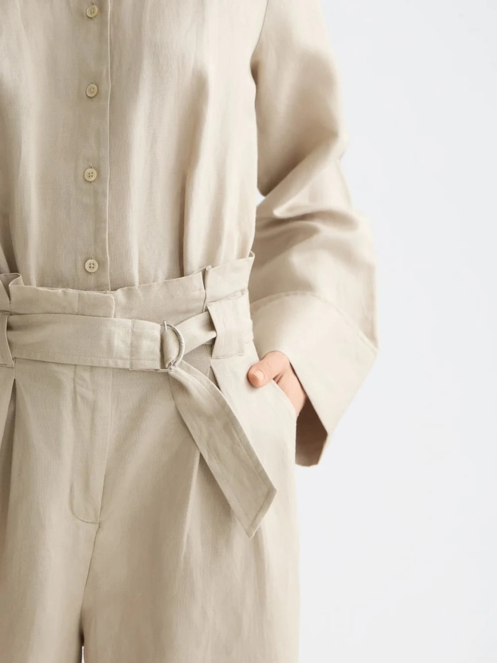 daisy-jumpsuit detail shot by Scotch & Soda