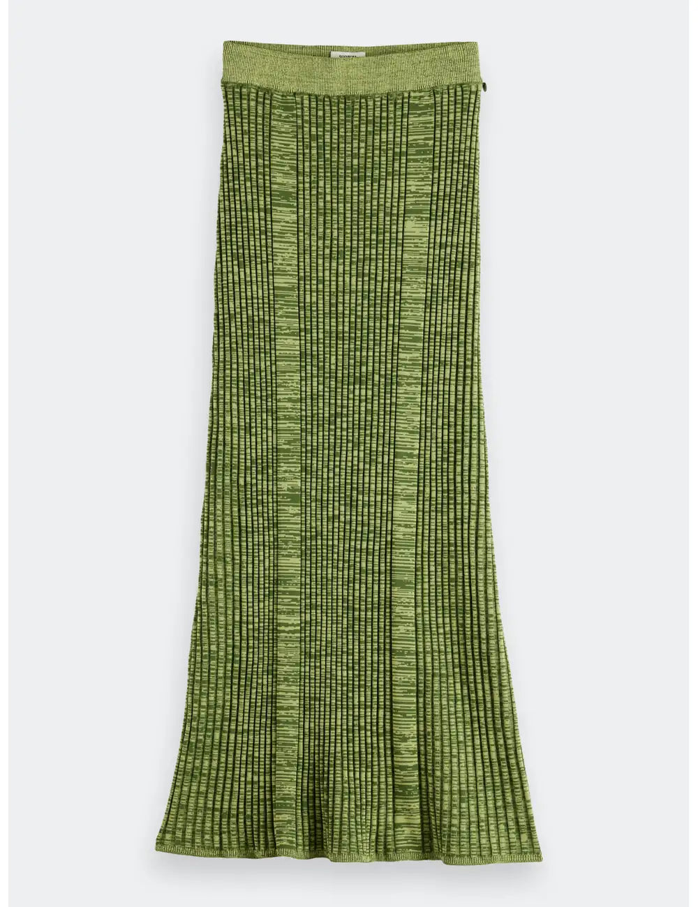 Ribbed Knitted Skirt flat lay front view by Scotch & Soda