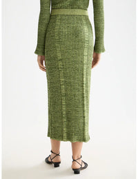 Ribbed Knitted Skirt