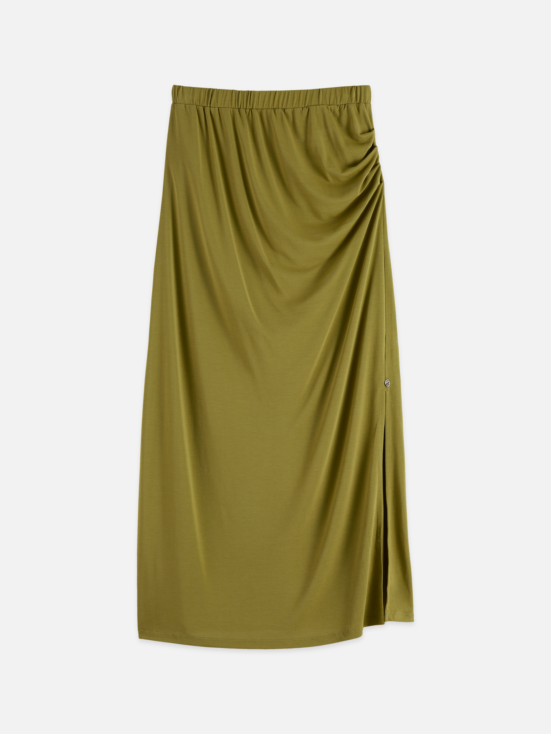 Drapey modal skirt