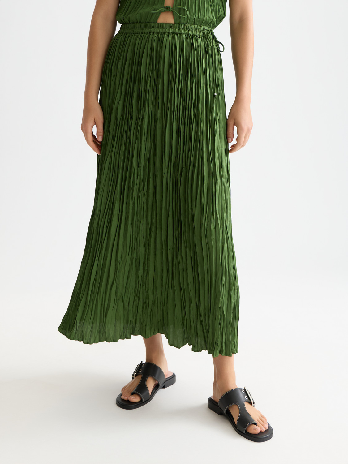 Pleat skirt