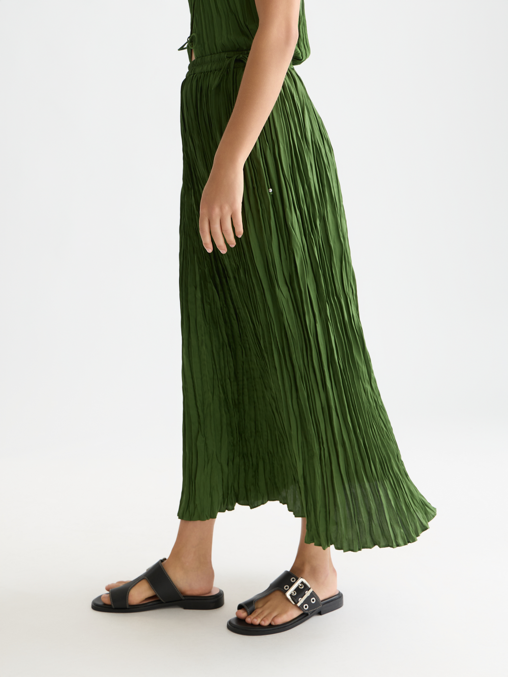 Pleat skirt
