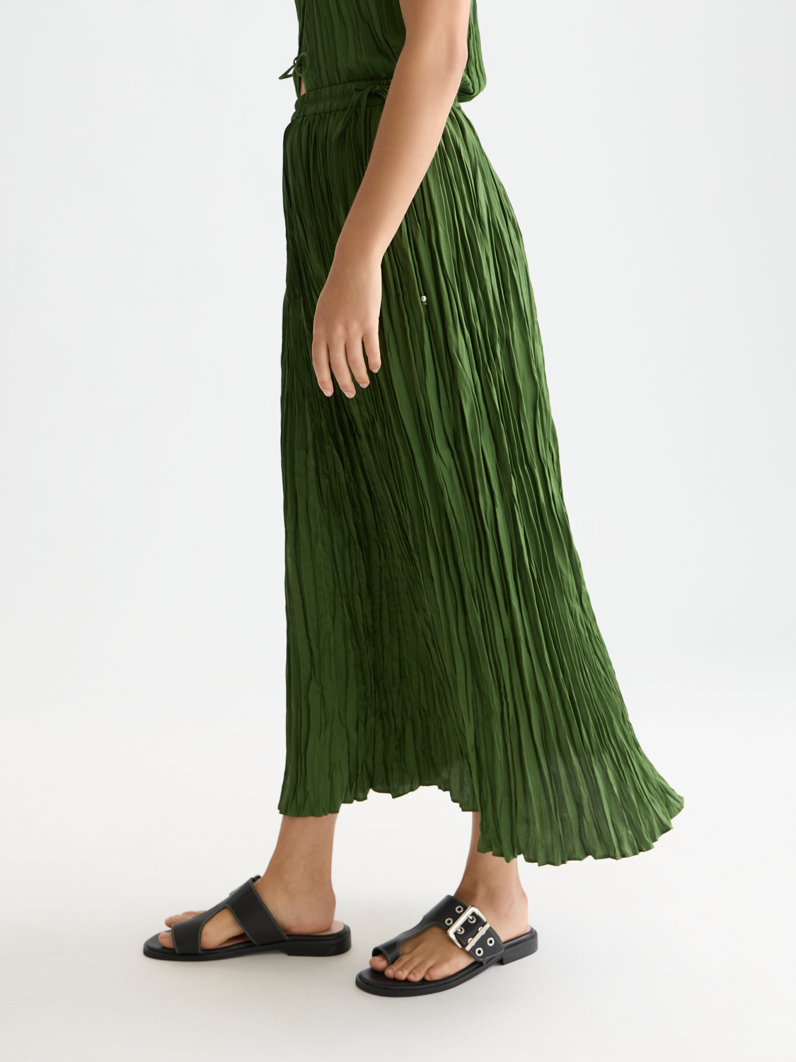 Pleat skirt