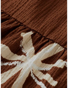 Cotton Seersucker Dress flat lay front view by Scotch & Soda