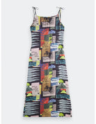 Midi Slip Dress flat lay back view by Scotch & Soda