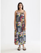 Midi Slip Dress full model shot showing overall fit by Scotch & Soda