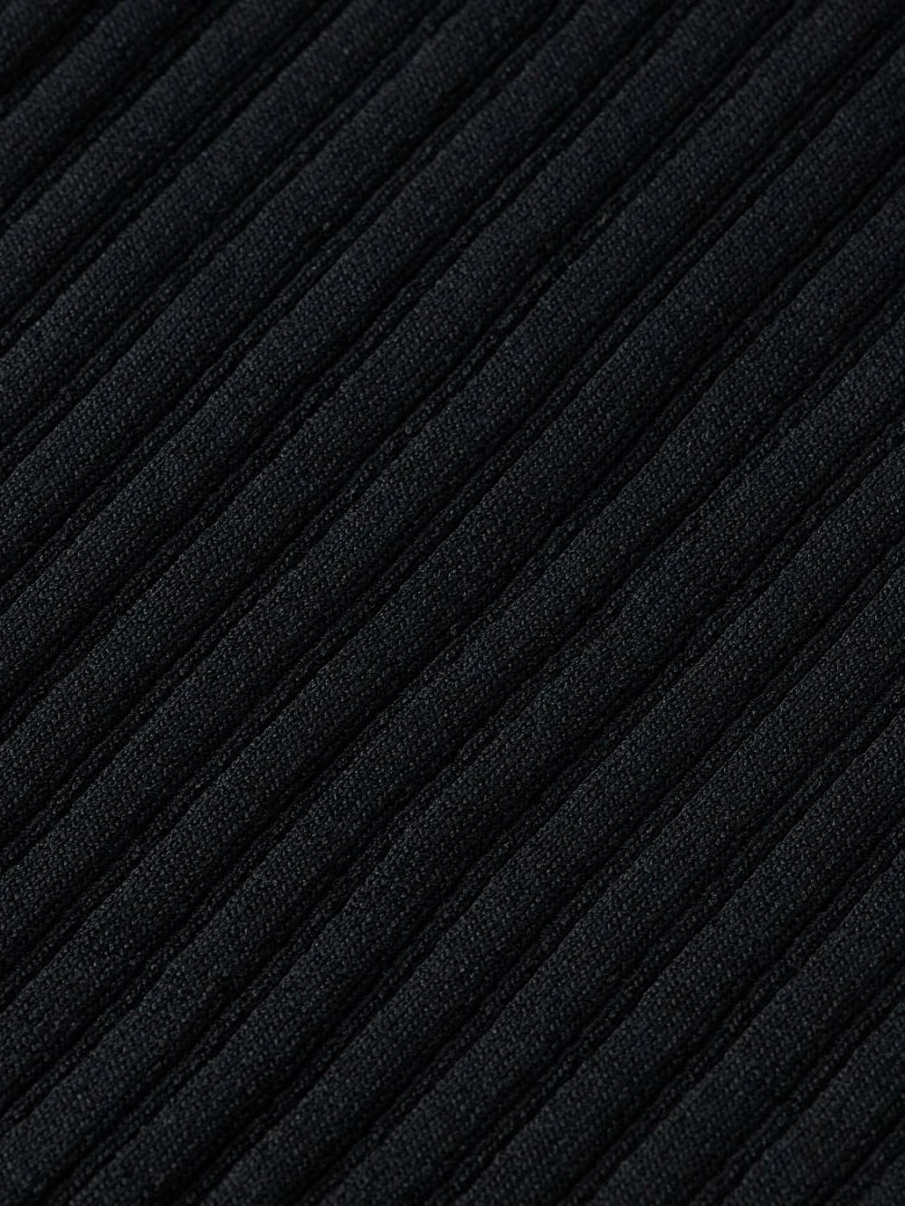 skinny-rib-knitted-wrap-dress detail shot by Scotch & Soda