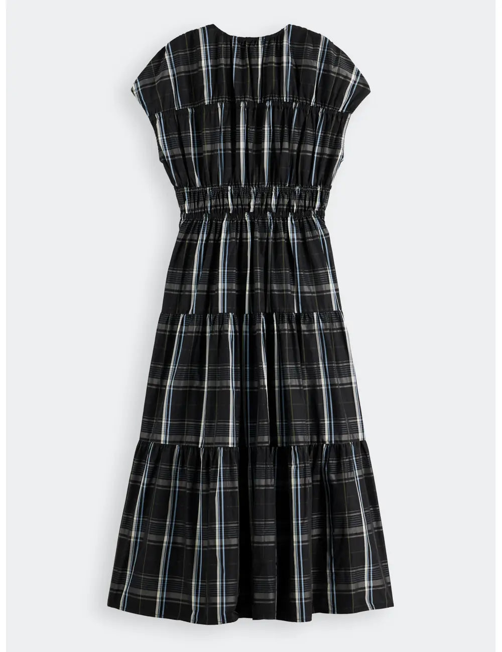 Gathered Taffeta Dress flat lay front view by Scotch & Soda